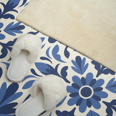 Rev?tement mural Motif floral avec des feuilles vertes