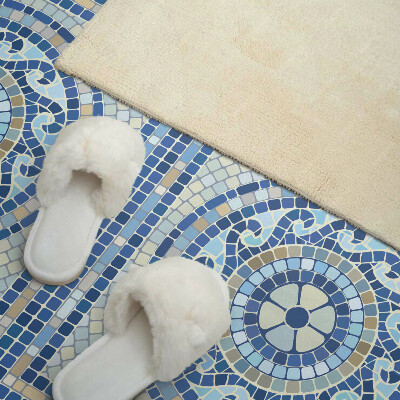 Panneau mural Mosa?que aux couleurs du ciel