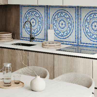 Panneau mural Mosa?que aux couleurs du ciel