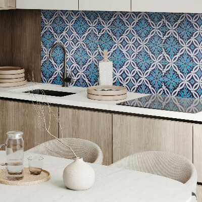 Rev?tement mural Motif de formes avec un motif floral