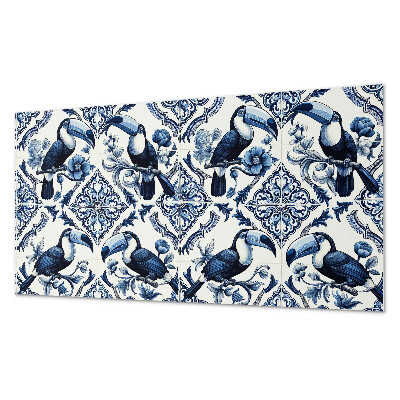 Rev?tement mural Toucan sur carreaux décoratifs