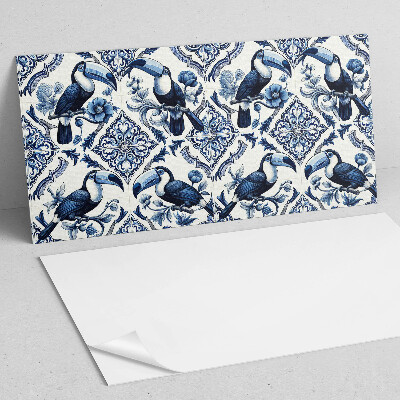 Rev?tement mural Toucan sur carreaux décoratifs