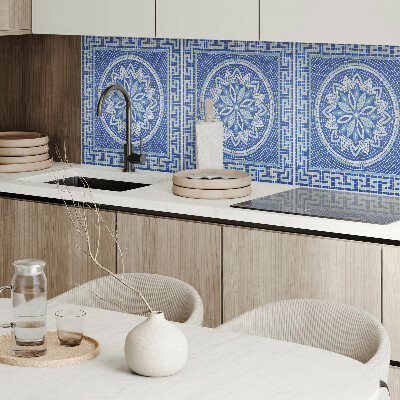 Panneau décoratif mural Motif mosa?que florale