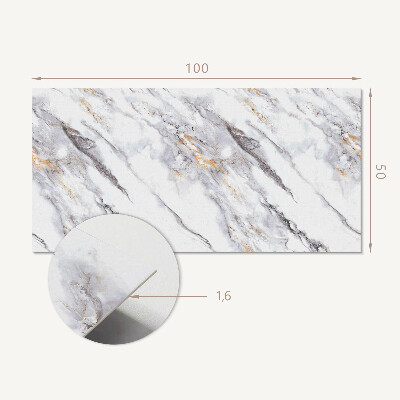 Panneau mural Style marbre dans une version élégante