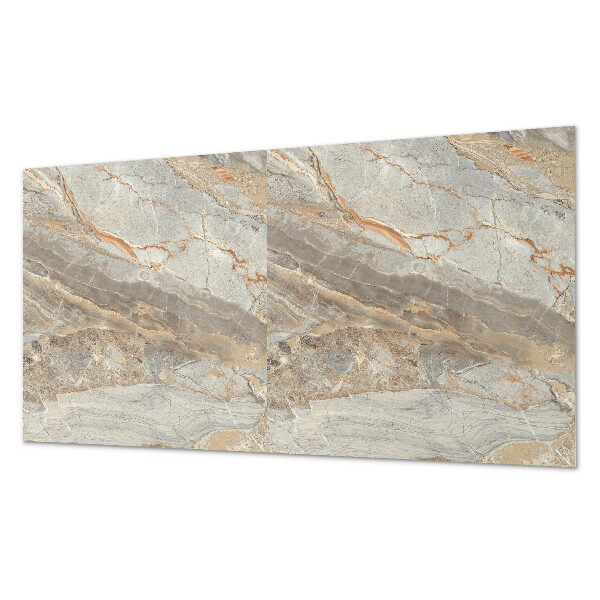 Panneau mural Structure en marbre aux veines délicates