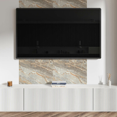 Panneau mural Structure en marbre aux veines délicates