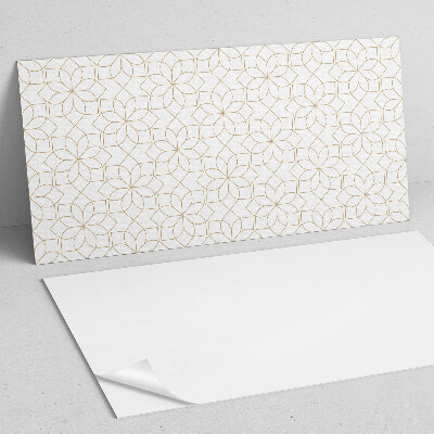 Panneau décoratif mural Géométrie florale dans un style moderne