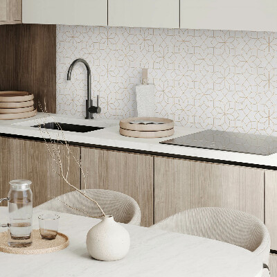 Panneau décoratif mural Géométrie florale dans un style moderne