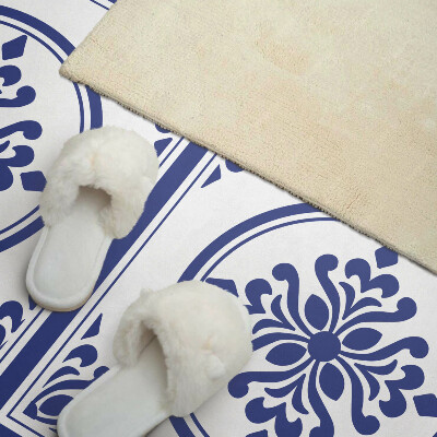 Panneau mural Motif rond aux accents floraux