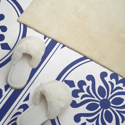 Panneau mural Motif rond aux accents floraux