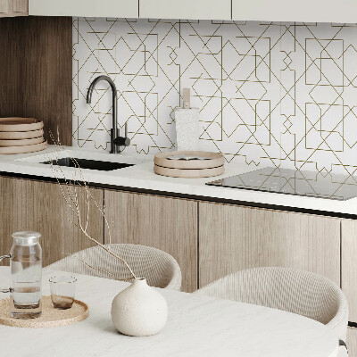 Rev?tement mural Motif de lignes géométriques abstraites