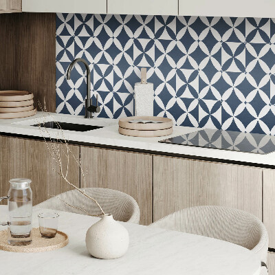 Rev?tement mural Motif floral aux formes géométriques