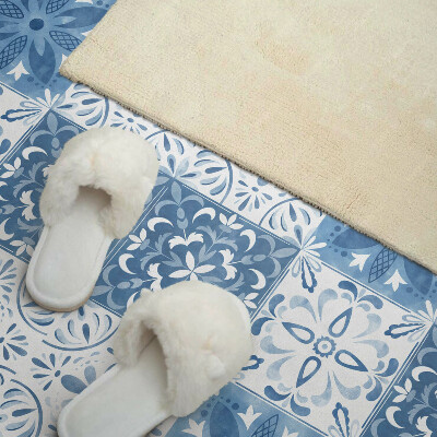 Rev?tement mural Carreaux floraux dans un arrangement harmonieux