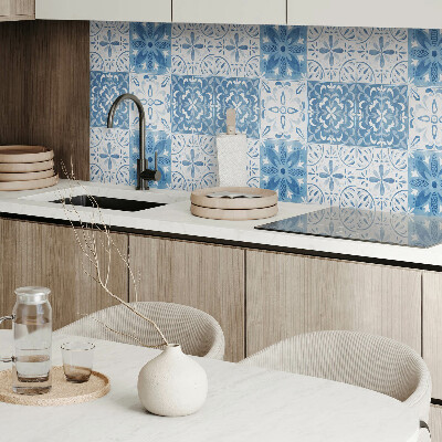 Rev?tement mural Carreaux floraux dans un arrangement harmonieux