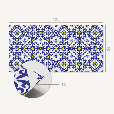 Panneau mural Design floral aux accents délicats