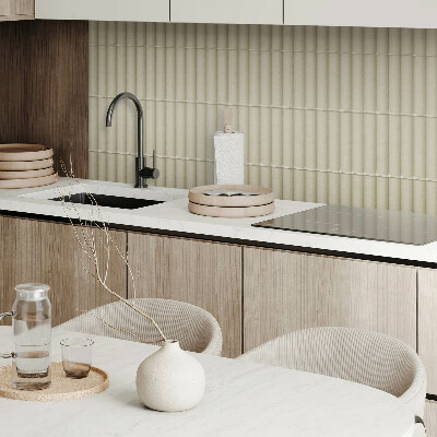 Panneau mural Rayures verticales dans un style élégant