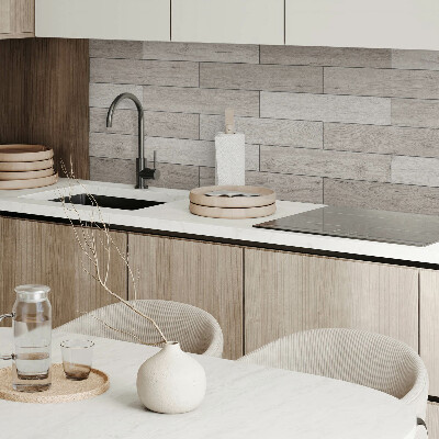 Panneau mural Nuances de bois naturel