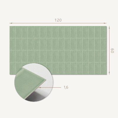 Rev?tement mural Carreaux rectangulaires ? carreaux