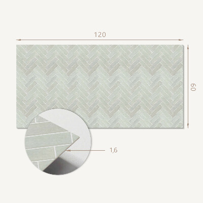 Panneau mural Motif ? chevrons