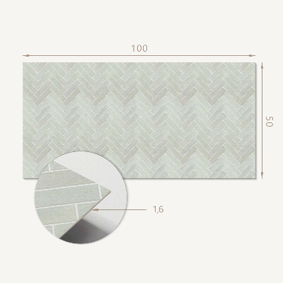 Panneau mural Motif ? chevrons