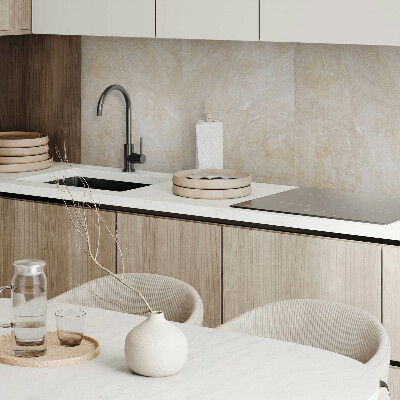 Panneau décoratif mural Accents de marbre dans des tons naturels