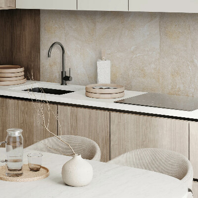 Panneau décoratif mural Accents de marbre dans des tons naturels