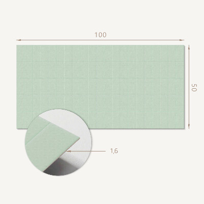 Panneau mural Motif de maille de tuiles rectangulaires