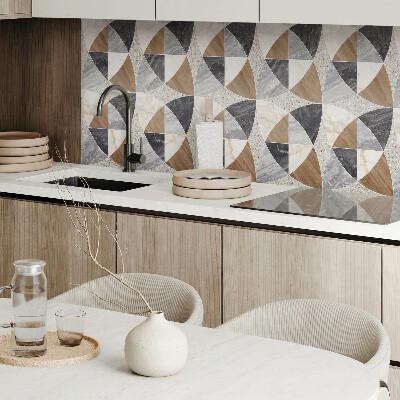 Panneau décoratif mural Motif de carreaux géométriques