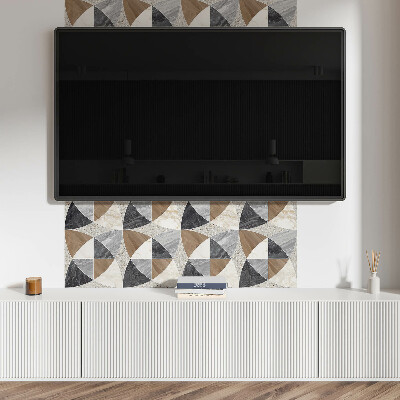 Panneau décoratif mural Motif de carreaux géométriques