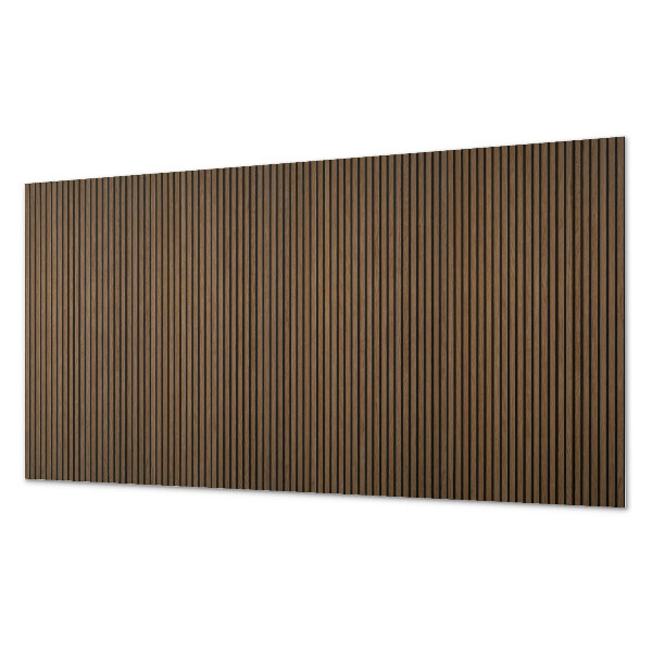 Panneau décoratif mural Planches verticales au style naturel