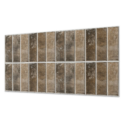 Panneau mural Carreaux ? rayures verticales