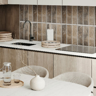 Panneau mural Carreaux ? rayures verticales