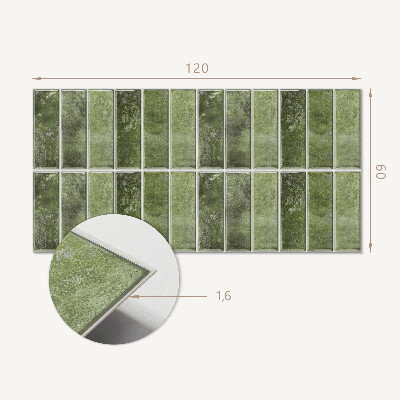 Panneau décoratif mural Motif de carreaux géométriques