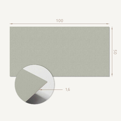 Panneau décoratif mural Nuance gris-vert