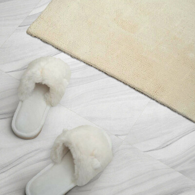 Panneau mural Motif ondulé avec accent de marbre