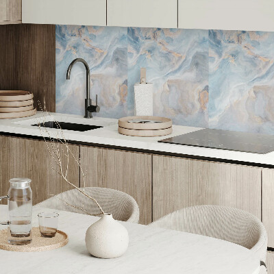 Panneau décoratif Un motif de vagues avec une touche moderne