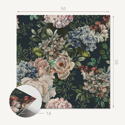 Revêtement mural pvc Conception florale