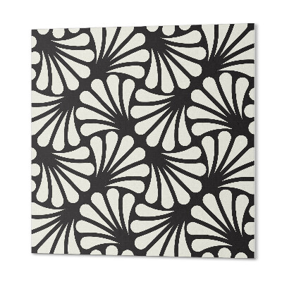 Revêtement mural pvc Un motif de feuille élégant