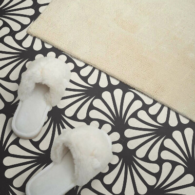 Revêtement mural pvc Un motif de feuille élégant