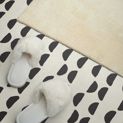 Panneau décoratif Motif en croissant sous une forme abstraite