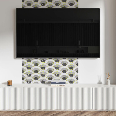 Revêtement mural pvc Des arches ondulées élégantes dans une version moderne