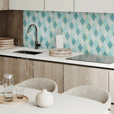 Panneau mural Formes dynamiques en forme ondulée