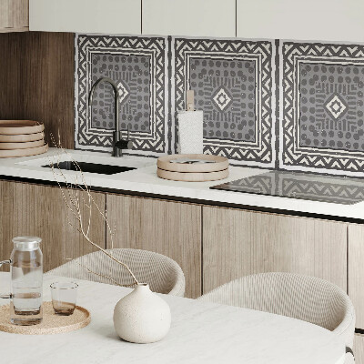 Revêtement mural pvc Formes dans des cadres géométriques