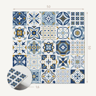 Panneau décoratif Motifs de carreaux décoratifs