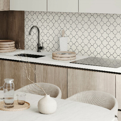 Revêtement mural pvc Fleurs dans un design en maille