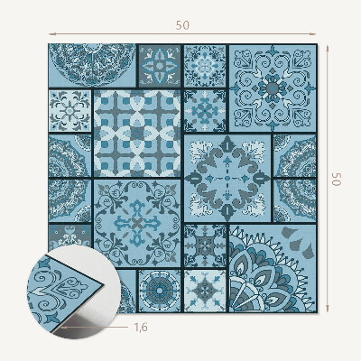 Revêtement mural pvc Motifs géométriques en mosaïque