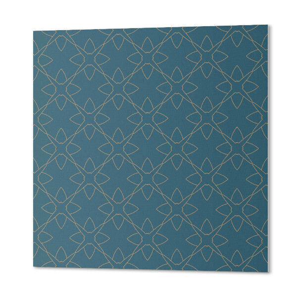 Panneau décoratif Motif floral en maille