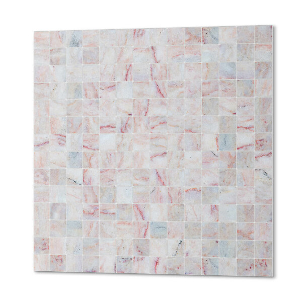 Revêtement mural pvc Motif mosaïque carré aux couleurs intenses