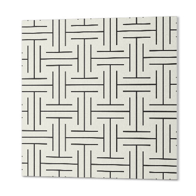 Panneau décoratif Un motif à carreaux de style moderne