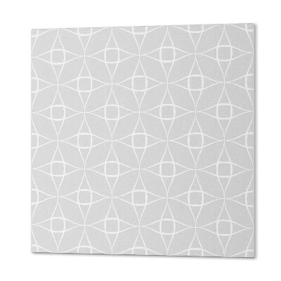 Panneau mural Motif en maille de forme géométrique